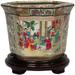 Oriental Furniture 10 Rose Medallion Porcelain Flower Pot oriental style living room item decorative piece