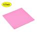 Uxcell Pink EVA Foam Sheets 10 x 10 Inch 3mm Thickness for Crafts DIY Projects 8 Pcs