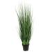 Vickerman 48 Artificial Potted Extra Full Green Grass.