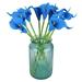 20pcs Artificial Calla Lily Real Touch Latex Fake Flowers Bridal Bouquet Calla Lily Simulation Flower for Wedding Party Home Decoration
