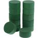 DIY Flower Arrangement Kit Green Round Wet Floral Foam Wedding Aisle Flowers Party Decoration (Flower Foam 12 Pieces)