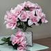 BalsaCircle 84 Silk Open Roses Wedding Flowers Bouquets Pink