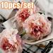 Travelwant 10Packs Artificial Peonies Silk Peony Fake Flower for Wedding Home Office Party Hotel Window Sill Decoration Table Centerpieces Floral Arrangements