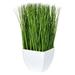 Vickerman 11.5 Artificial Green Potted Grass.