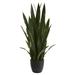 Nearly Natural 38 in. Sansevieria Artificial Plant - Green