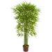 Nearly Natural 5.5ft. Bamboo Artificial Tree UV Resistant (Indoor/Outdoor)