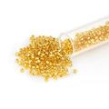 Miyuki Delica Seed Bead 11/0 24k Gold Lined Crystal