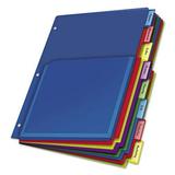 Expanding Pocket Index Dividers 8-Tab 11 X 8.5 Assorted 1 Set/pack | Bundle of 2 Packs