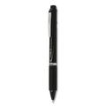 Energel 3 Multi-Color Gel Pen Retractable Fine 0.5 Mm Black/blue/red Ink Black Barrel | Bundle of 2 Each