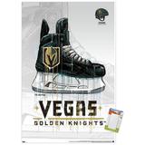 NHL Vegas Golden Knights - Drip Skate 20 Wall Poster 14.725 x 22.375