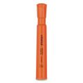 Desk Highlighters Fluorescent Orange Ink Chisel Tip Orange Barrel Dozen | Bundle of 5 Dozen