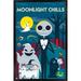 Disney Tim Burton s The Nightmare Before Christmas - Moonlight Chills Wall Poster 14.725 x 22.375 Framed