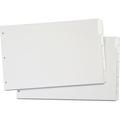 Write n Erase Tabloid Index Dividers 5-Tab 11 X 17 White 1 Set | Bundle of 5 Each