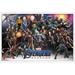 Marvel Cinematic Universe - Avengers - Endgame - Lineup Wall Poster 22.375 x 34 Framed