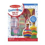 Melissa & Doug Created by Me! Sand Art Bottles Craft Kit: 3 Bottles 6 Bags of Colored Sand Design Tool