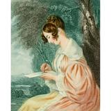 Unknown artist The Offering of Beauty 1848 The young artist Poster Print by Unknown artist (24 x 36)