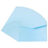 HeroNeo 20PCS Solid Color Envelopes Set 7 x 5 Large Colored Envelopes Cash Envelope for Baby Shower Wedding Party Invitation