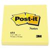 Original Pads In Canary Yellow 3 X 3 100-Sheet 12/pack