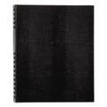 Blueline REDA10200BLK NotePro Notebook 1 Subject Medium/College Rule Black Cover 11 x 8.5 100 Sheets