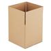 General Supply Brown Corrugated - Cubed Fixed-Depth Shipping Boxes 14l x 14w x 14h 25/Bundle