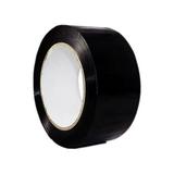 T.R.U. OPP-20C Black Carton Sealing Packaging Tape 2 in. wide x 110 yds. (2 mils thick)