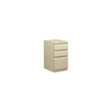 Basyx 3 Drawers Vertical Lockable Filing Cabinet Putty