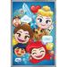 Disney Emoji - Disney Princess Wall Poster 22.375 x 34 Framed