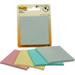 Post-it Notes Americas #1 Favorite Sticky Note 2 7/8 x 2 7/8 Pastel 4 Pads 4 pk