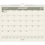 At-A-Glance 100% PCW Monthly Wall Calendar Julian Dates - Monthly - January 2022 till December 2022 - 1 Month Single Page Layout - 15 x 12 Sheet Size - 2 x 1.68 Block - Wire Bound - 1 Each