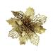 Yubnlvae Artificial Christmas Flowers Christmas Tree Ornamen Tspvcfor Christm Asbarpeople Gold Fake Flowers