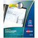 Snap-In Heavyweight Sheet Protector Letter Diamond Clear 50/box | Bundle of 5 Boxes