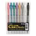 PILOT G2 Metallics Refillable and Retractable Rolling Ball Gel Pens Fine Point Assorted Color Inks 8-Pack Pouch (34405)