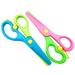 QISIWOLE Toddler Scissors Safety Scissors For Kids Plastic Children Safety Scissors Preschool Training Scissors For Cutting Tools Paper Craft Supplies