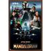 Star Wars: The Mandalorian Season 2 - Key Art by Andrew Switzer Wall Poster 22.375 x 34 Framed