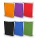 The Original Book Sox: Stretchable Jumbo Fabric Book Cover - 6 Solid Print Pack