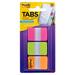 1 Tabs 1/5-Cut Tabs Assorted Brights 1 Wide 66/pack | Bundle of 5 Packs