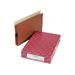 Smead 74624 3 1/2 Inch Expansion File Pockets 1/3 Tab Legal Manila/Redrope 10/Box