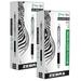 Zebra Z-Grip Flight Retractable Ballpoint Pen Bold Point Black Ink 12 Per Pack 2 Packs (ZEB21910-2)