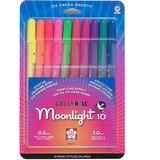 Sakura Gelly Roll Moonlight Pen Set 1 mm Bold Tip Assorted Colors Pack of 10