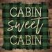 Cabin Sweet Cabin Poster Print by Gigi Louise