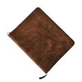The Antiq: XXL Size Journal Cover Rustic Leather Journal Cover (8.5 x 11 inches) Full Grain Leather Journal Cover Handmade by The Antiq - Brown