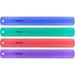 12 Jewel Colored Ruler Standard/metric Plastic | Bundle of 5 Each