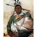 Catlin: Cherokee 1836. /Nblack Coat A Cherokee Chief. Oil On Canvas 1836 By George Catlin. Poster Print by (24 x 36)