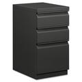 HON Efficiencies Mobile Pedestal File Box One File/Two Box 3-Drawers 19-7/8d Charcoal (HON33720RS)