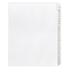 Avery Allstate Collated Numeric Paper Dividers 25-Tab White (01702) 853936