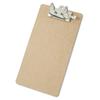 Saunders Recycled Hardboard Archboard Clipboard 2 Clip Cap 8 1/2 x 14 Sheets Brown