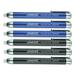 Pen-Style Retractable Eraser For Pencil Marks White Eraser Assorted Barrel Colors 6/pack | Bundle of 2 Packs