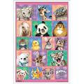 Animal Club - Group Wall Poster 22.375 x 34 Framed