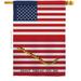 Us First Navy Jack House Flag Historic 28 X40 Double-Sided Yard Banner