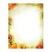 Autumn Floral Letterhead - 8 1/2in. X 11in. - 25 Sheets